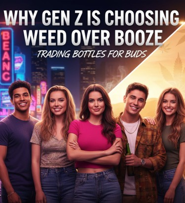Gen Z cannabis use over alcohol